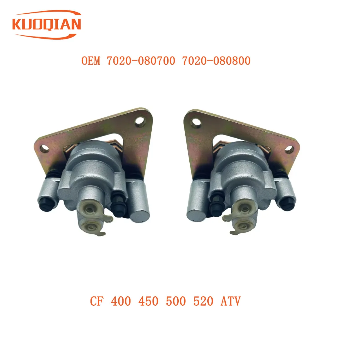 

Front Brake Right AND Left Caliper -Sintered Ped 7020-080700 7020-080800 For ATV CF400ATR CF400AU CF500AU