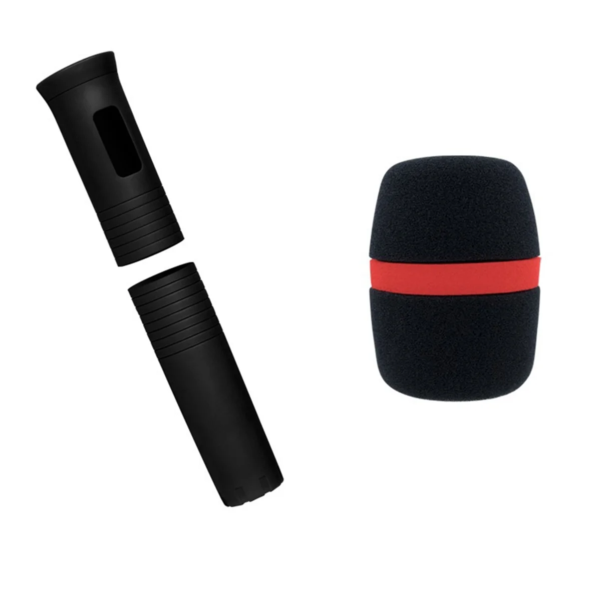 Elastic Wireless Microphone Protective Case Color Handle Cover Anti-Fall Protector For Ktv Stage Accessories D HOT