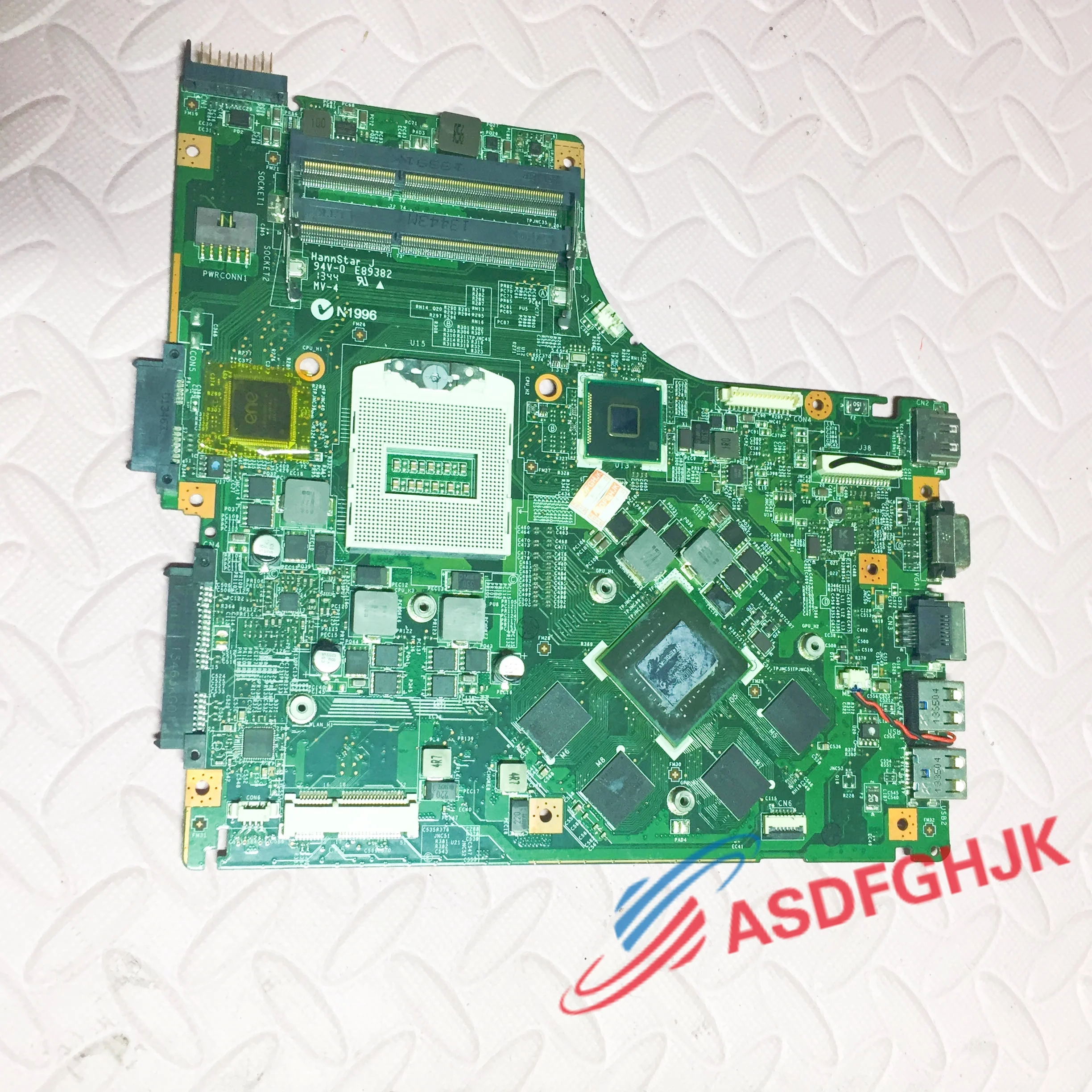 MS-14921 VER 2.0 FOR MSI GE40 Motherboard WITH GTX760M TEST OK