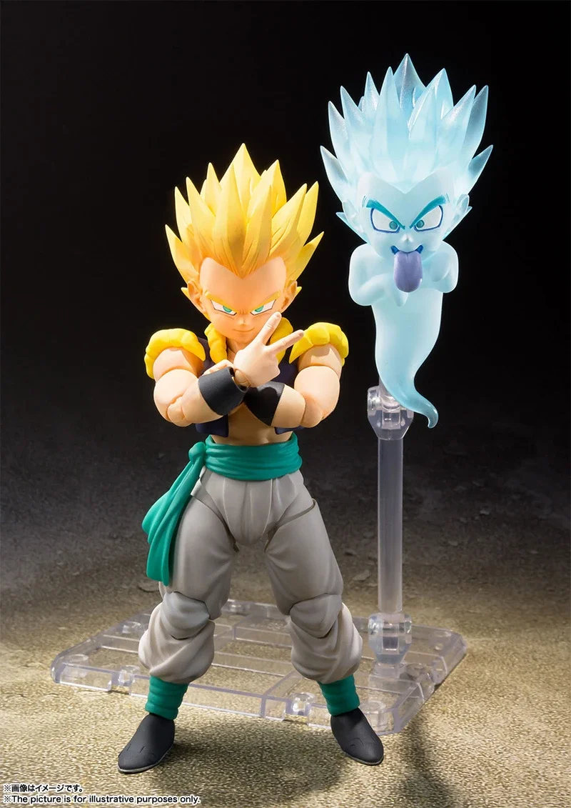 BANDAI-Figurines Dragon Ball Z S.H Figuarts, Super Saisuperb, Gotenks, PVC, 15cm, Collection de jouets, Cadeaux, En stock