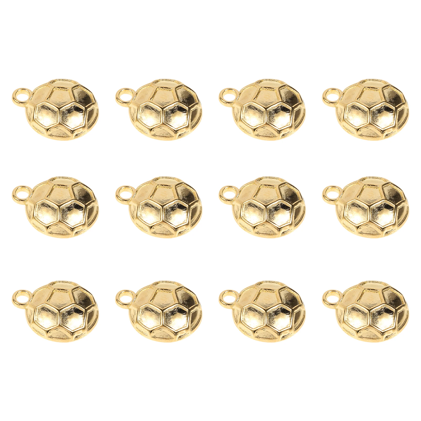 

100 Pcs Football Accessories Necklace Bracelet Earring Pendant DIY H made Alloy Jewelry Making Supplies Crafts Gifts