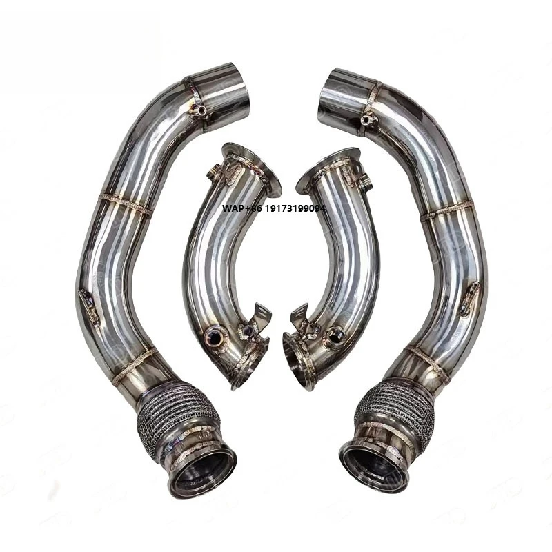 

Зеркально полированные выхлопные трубы из нержавеющей стали для M5 F90 - Улучшение производительности выхлопной системы