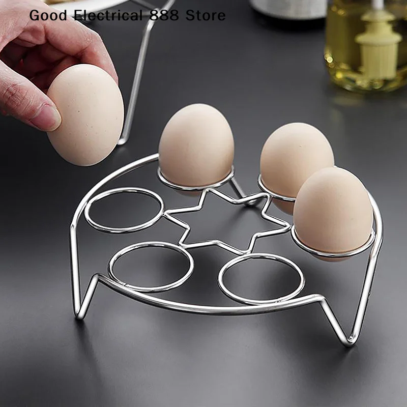 Multifunctional Steamed Egg Rack Stainless Steel Steamed Bun Dumplings Steaming Rack Kitchen Durable Steamer Cooking Accessories