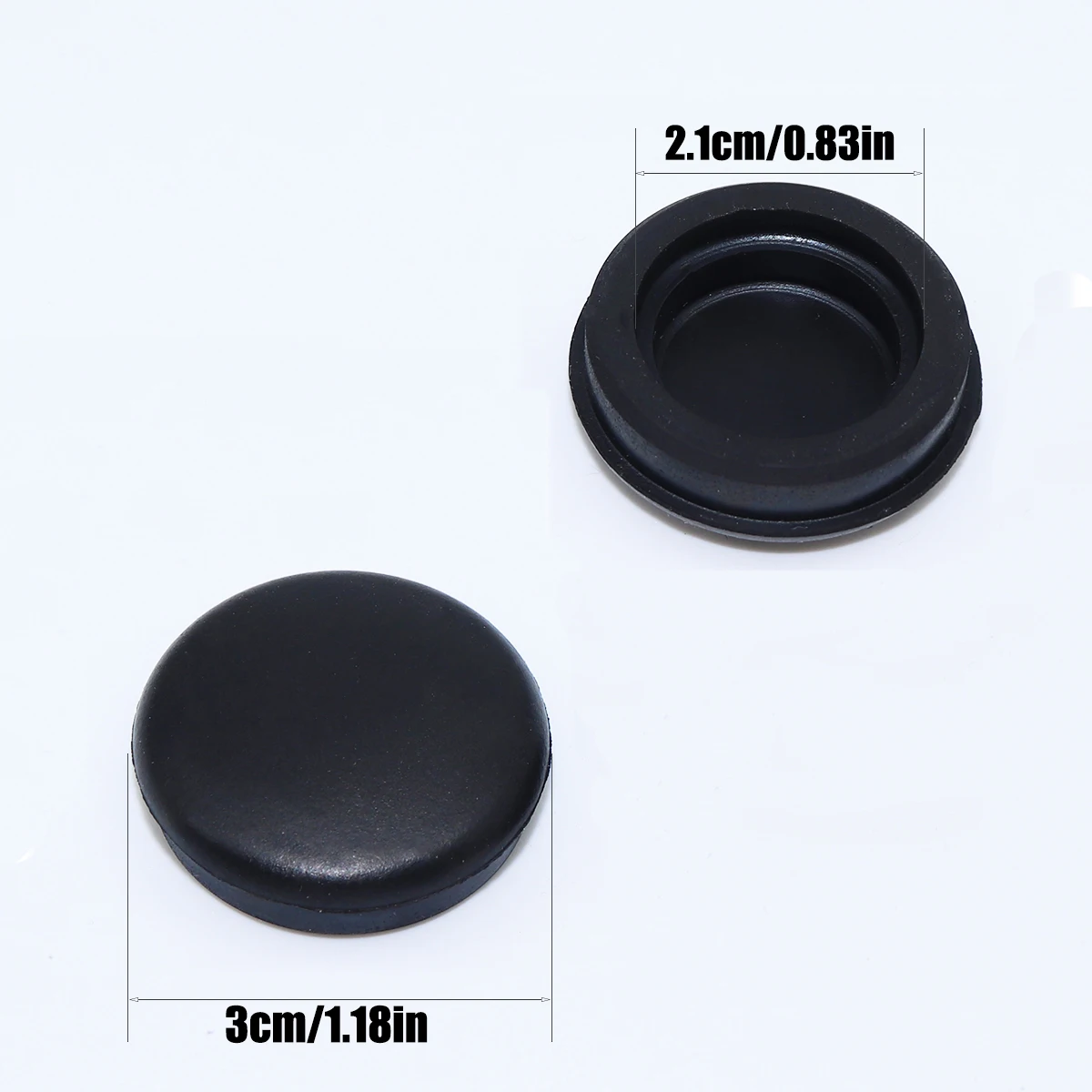 ด้านหน้ารถกระจกใบปัดน้ำฝน Rocker Bolt ฝาครอบยางอุปกรณ์เสริมสำหรับ Kia Pride JB Rio 2 2005 - 2011 Sephia กีฬา