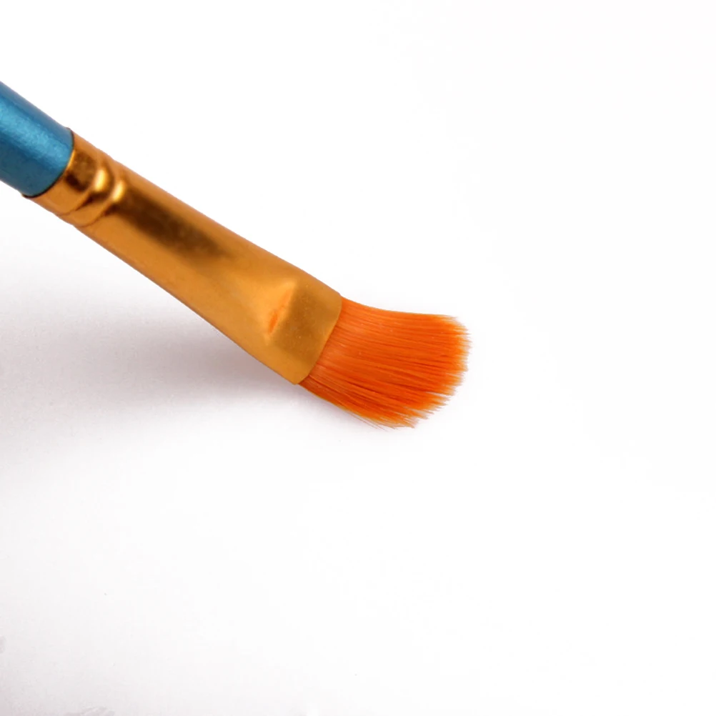 

Round Pointed Art Paint Brush Set For Watercolor Oil 6.5~7.3 Inch Easy Clean Reshape Smooth Color Release Painting