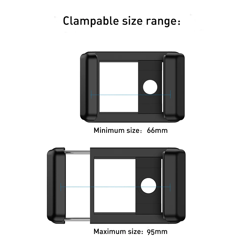Pop 17mm Thread Universal Clip 66-95mm Extendable Clamp Lens Used For Live Photography For Lenses Most Smartphones
