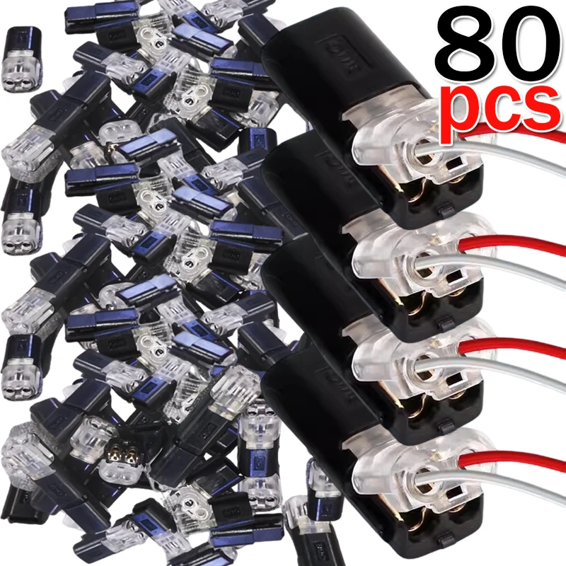 1-100pcs 2 Pin Way Plug Waterproof Electrical Connector Car Wire Cable Automotive Electrical Connector Strip Terminal Connection