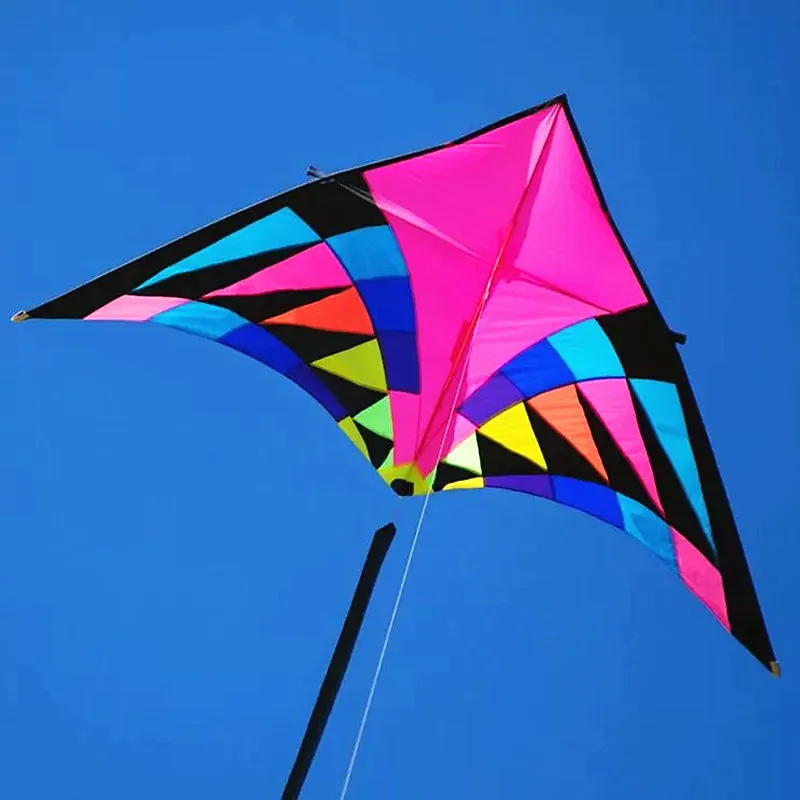 Rainbow Triangle Paraglider para crianças, Windsurf Kite, Volant Crianças, Flying Fliegen, Brinquedo Esportivo, Frete Grátis