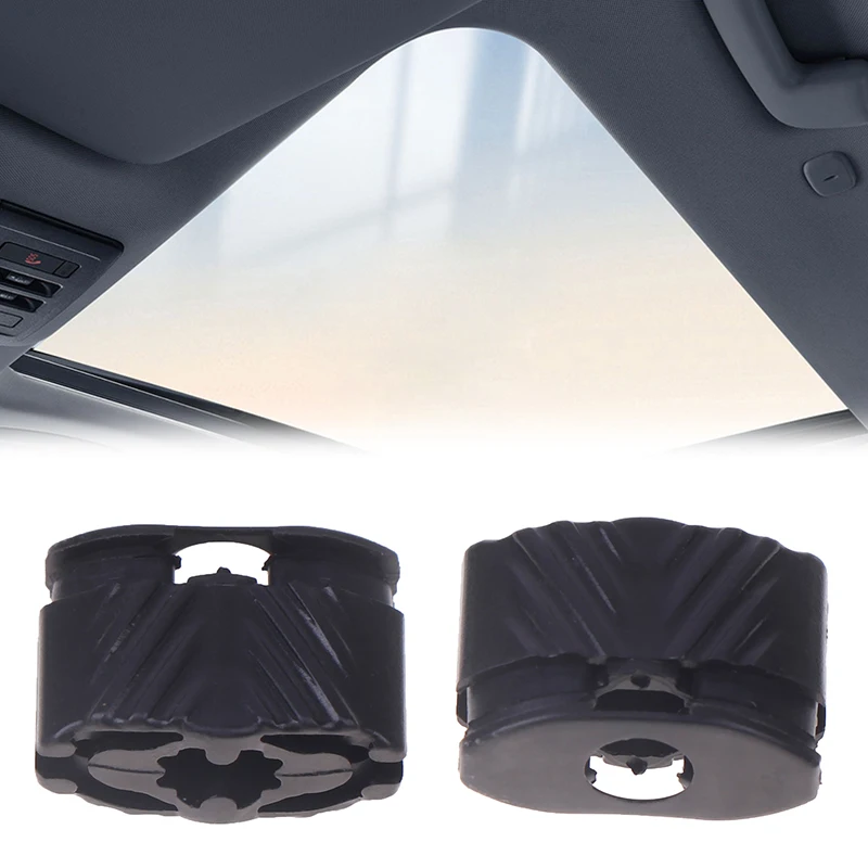 918066133 مشابك إصلاح فتحة السقف R لـ MK2 7701209744 فتحة سقف بمشبك زجاجي منزلق فتحة سقف، أسود، قطعة واحدة من البلاستيك #2