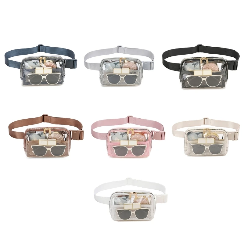 

Stylish and Functional Clear Running Belt Bag Waist Bags for Music Festivals and Sightseeing