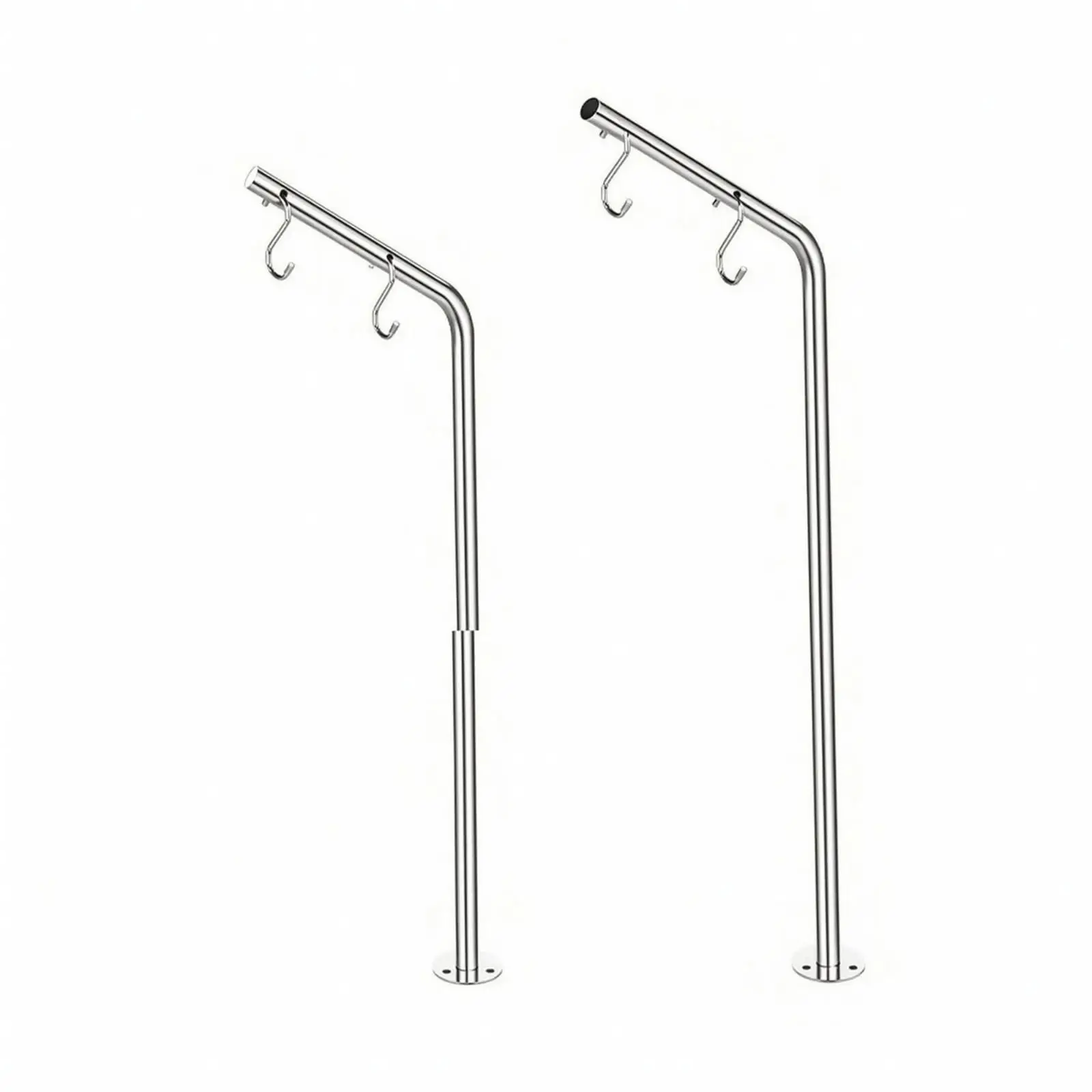 Polishing Motor Stand with Hooks | Stainless Steel Construction, Stable Fixed Installation, Grinding Motor Stand with Hooks, for