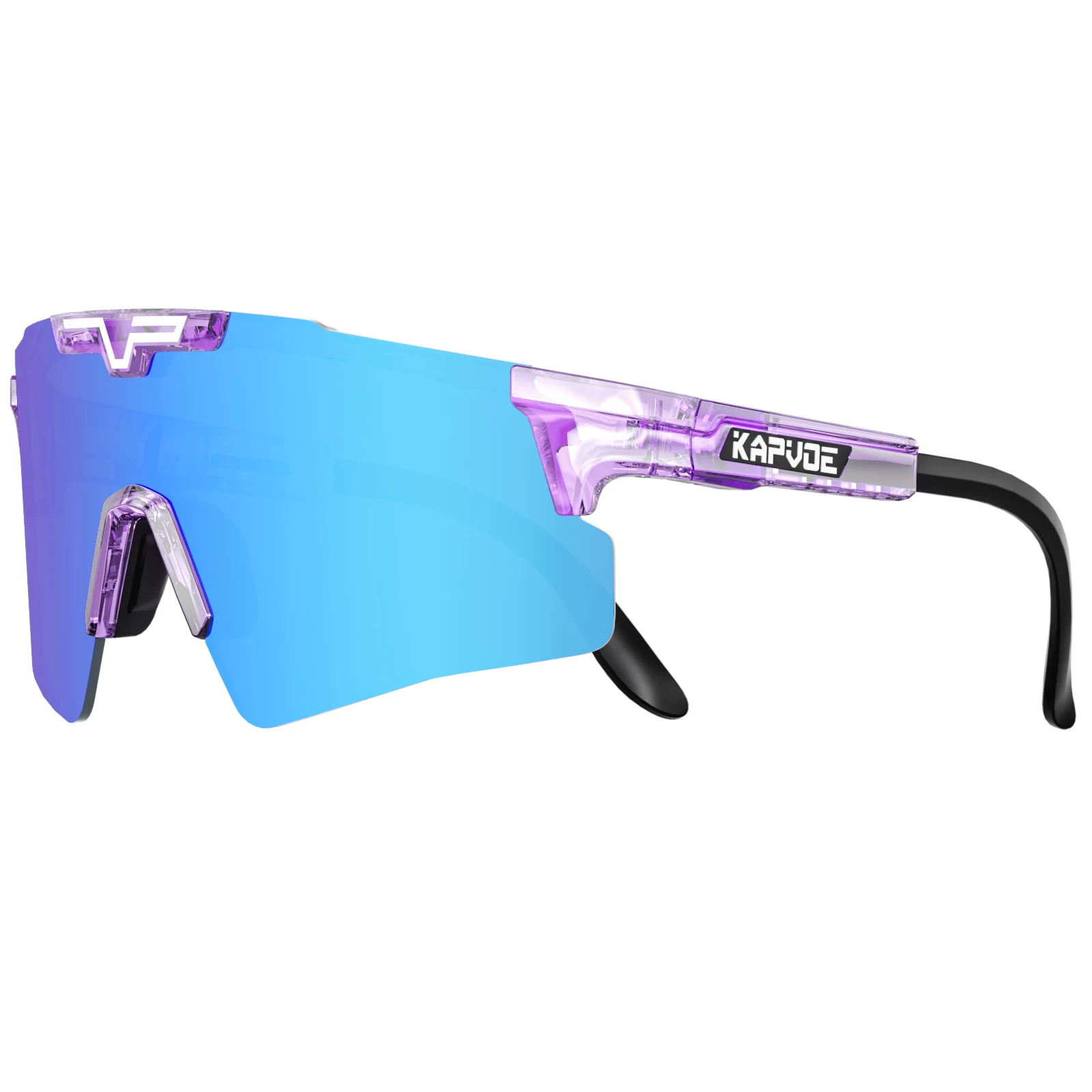 

Kapvoe Outdoor Riding Goggles UV400 Protection Glasses Polarized Fishing Driving Glasses Men Women Sports Cycling Eyewear