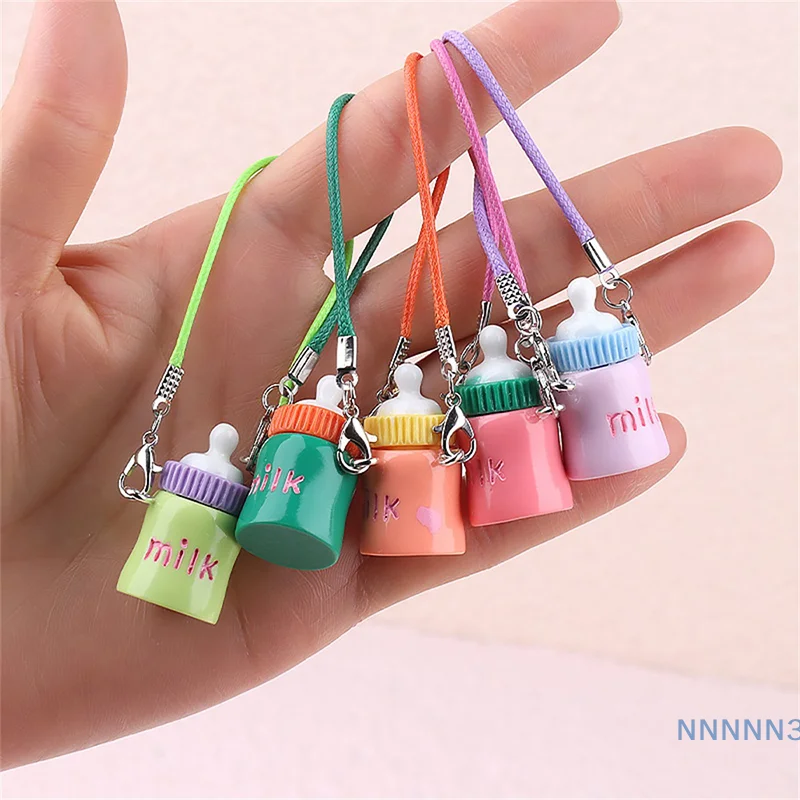 مجموعة ألعاب بيت الدمى: 5 تعليقات زجاجات مياه صغيرة، ملحقات لابوبو على شكل مصغر #3