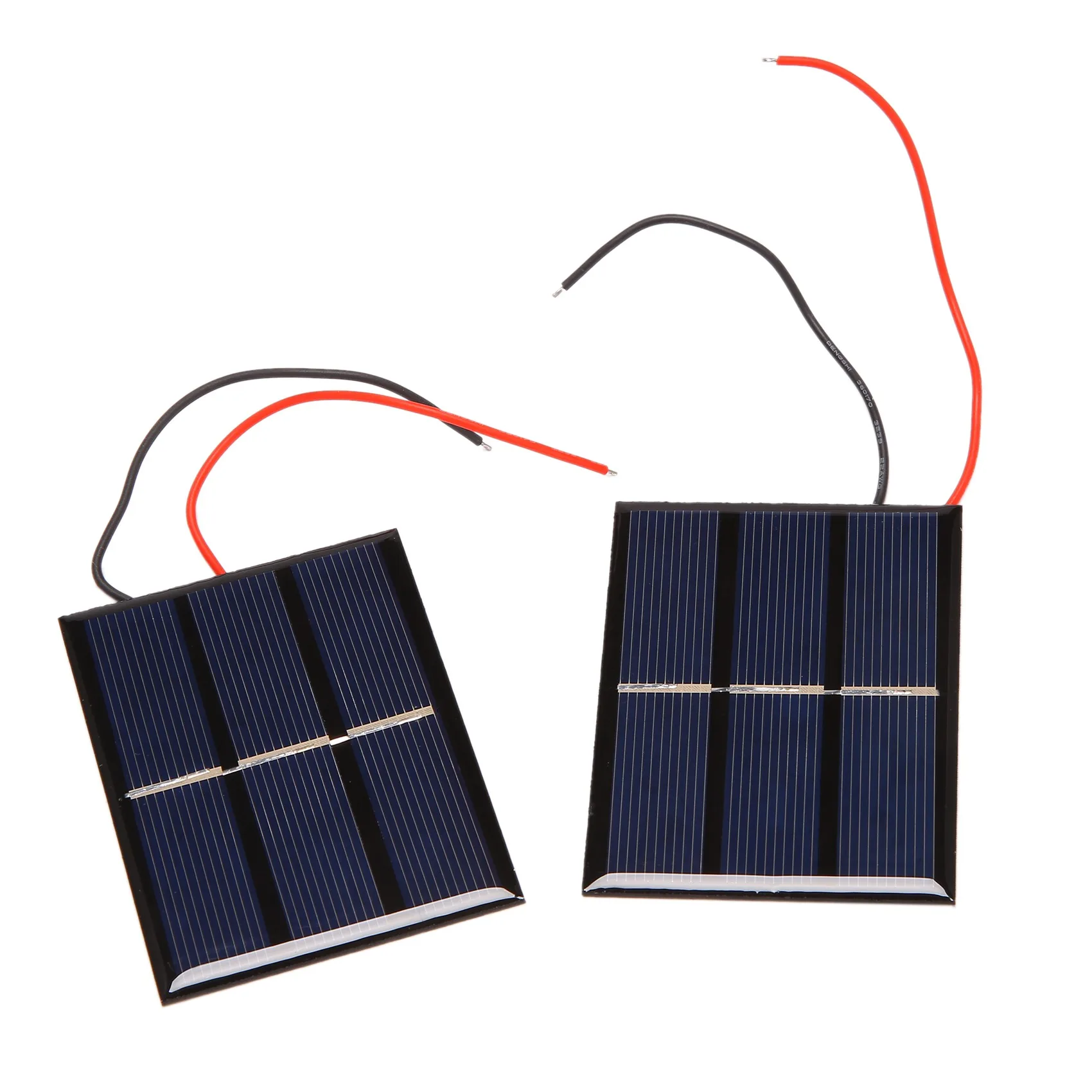 2 pcs 1.5V 400mA 80x60mm Micro-Mini Power Solar Cells For Solar Panels - DIY Projects - Toys - Battery