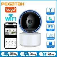 Tuya 2MP Wifi IP Camera Night Vision Baby Monitor 360° PTZ Motion Detect 2 Way Audio Supports TCP/IP/ONVIF Private Protocol