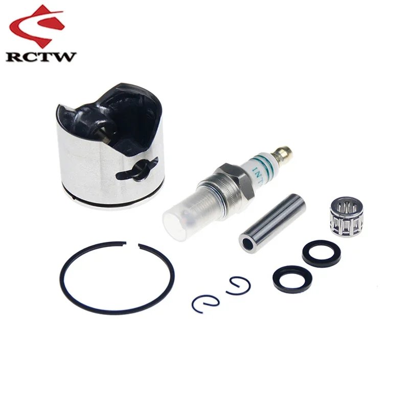 1/5 Rc รถชิ้นส่วนเครื่องยนต์ 29cc 30.5cc การแข่งขันลูกสูบ Spark Plug Kit สําหรับ HPI Rofun Rovan Km Baja Losi 5ive T FG GoPed RedCat