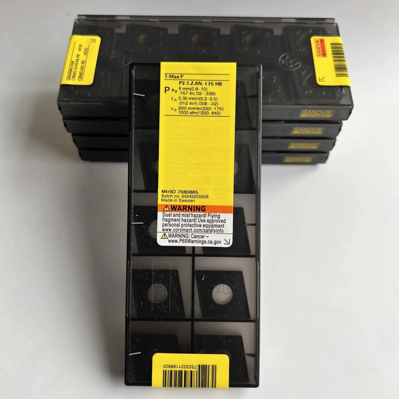 

Original SANDVIK / CNMG190608-PR 4335 / Hard alloy CNC Blade 10 Pcs