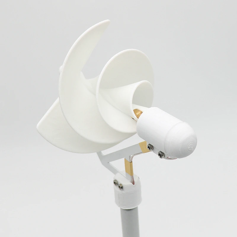 10W Miniature Helical Generator Spiral Wind Turbine Generator For Science Experiment Generates Electric Light Spiral Generator