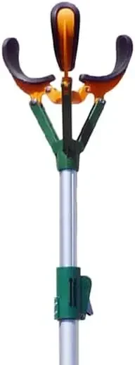 [XMSJ-ограниченный запас, купить сейчас! ]ZL6146A Телескопический комбайн и сборщик фруктов с длинным вылетом, удлинитель на 6 футов, серый