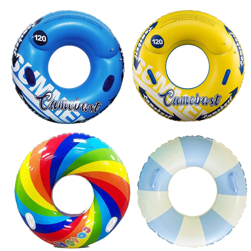

Rooxin Swim Ring Tube Inflatable Swimming Ring for Adult Teen Swimming Circle Pool Float Water Play Tube Summer Beach Party