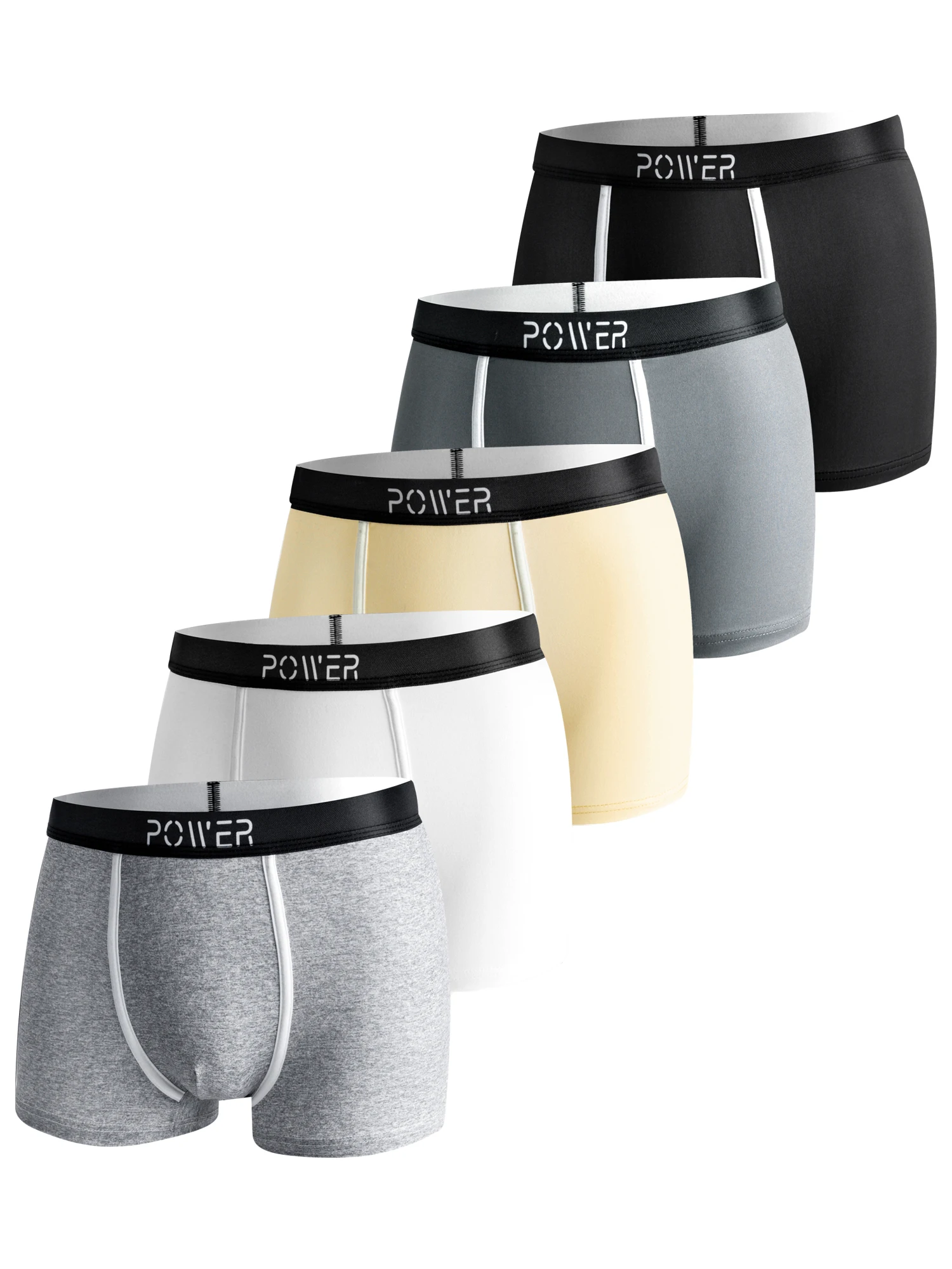 

5 шт., высококачественное популярное нижнее белье с плоским углом, тонкое мужское стильное белье