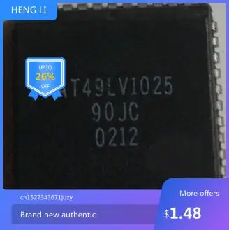 

IC новый 100% AT49LV1025 AT49LV1025-90JC