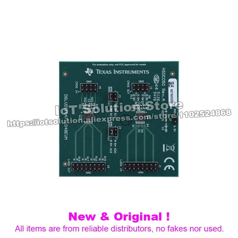 DSLVDS1047-1048EVM Quad channel LVDS driver and receiver evaluation module