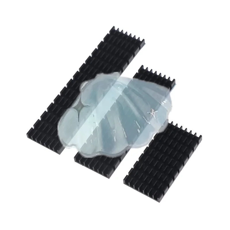 New Aluminum Heatsink Radiator Heat Sink For Electronic RAM Chip LED SSD Cooling With Thermal Conductive Tape