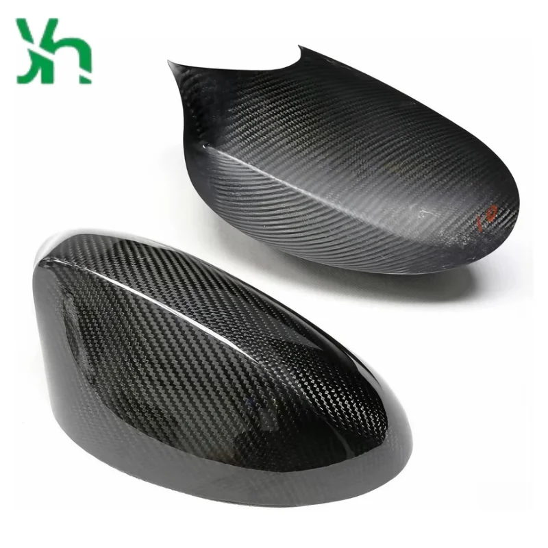 BMW E81 E87 E88 (2007-2008) E82 (2007-2010)用交換フロントボディドライカーボンファイバーミラーカバー 外装アクセサリー