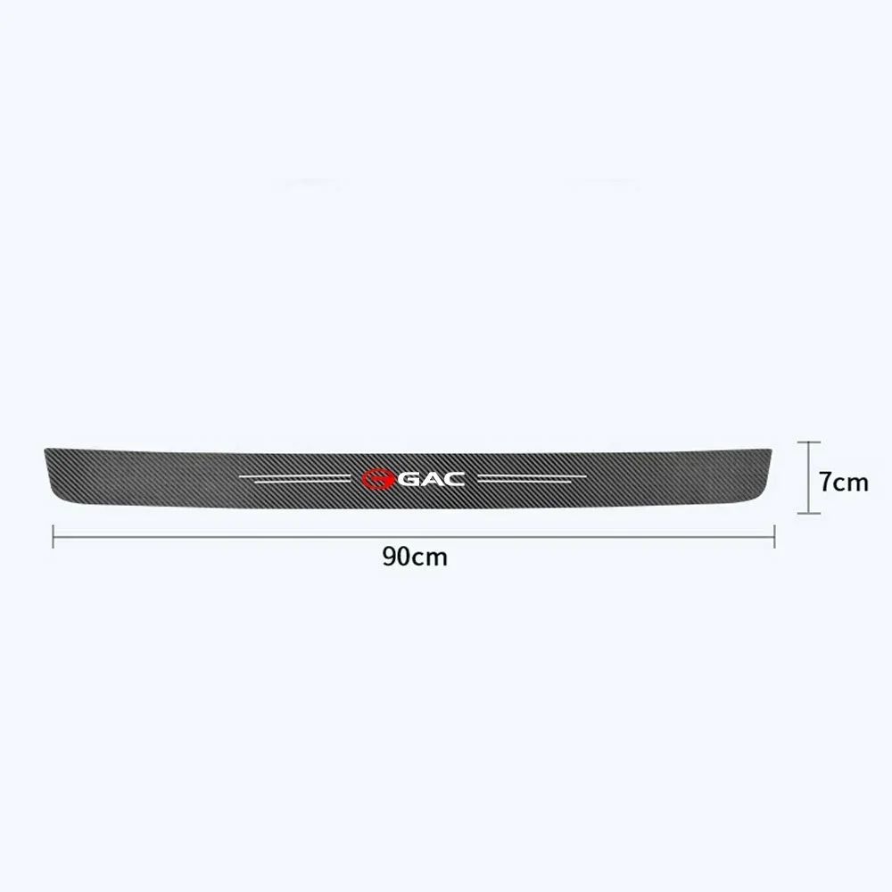 For GAC Trumpchi GS3 Gs4 Gs5 Gs8 Ga3 Ga4 Ga5 Ga6 Ga8 Gm6 Gm8 M8 M6 Car Front Door Sill Protective Plate Trunk Bumper Stickers