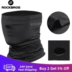 ROCKBROS – masque de Protection solaire pour hommes et femmes écharpe respirante pour moto Bandana course à pied cyclisme bavoir