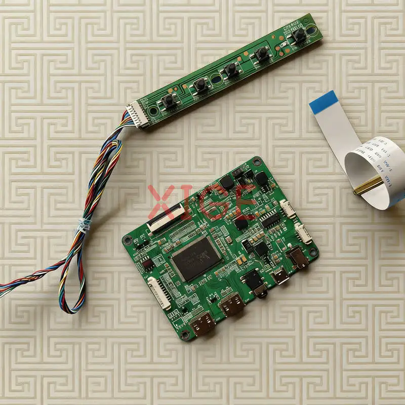 

Комплект платы контроллера экрана для LP140WF3 LP140WF6 LP140WF1 LP140WF7, DIY, 2 Mini-HDMI, 30-контактный EDP, 1920*1080, 1920x1080, для ноутбуков и мониторов