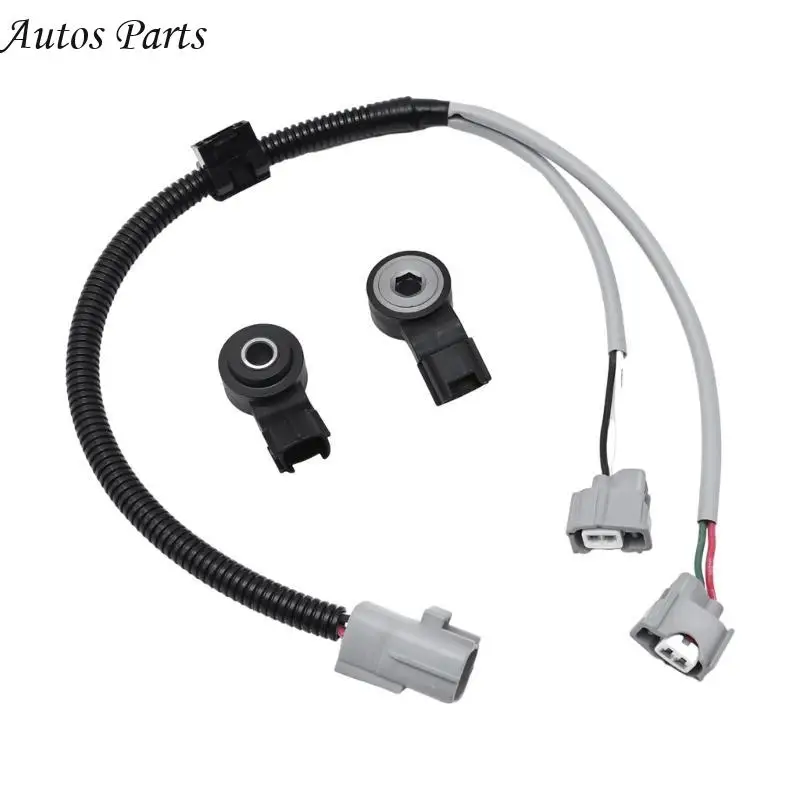 

Точный датчик детонации 57БА с проводкой соединителя для улучшения характеристик двигателя автомобиля