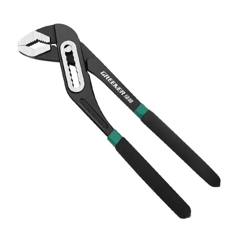 GREENERY 8 10 12 Inch Water Pump Pliers Multifunctional Slip Joint Push Button Adjustable Pipe Wrench for Household Plumbing view 6