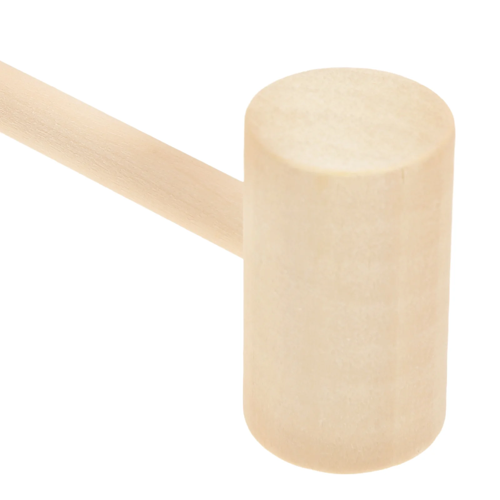 

12pcs Kid Wood Mallet Mini Hammer Child Solid Wood Mallet Baby Learning Tool Eye Coordination Funny Gavel