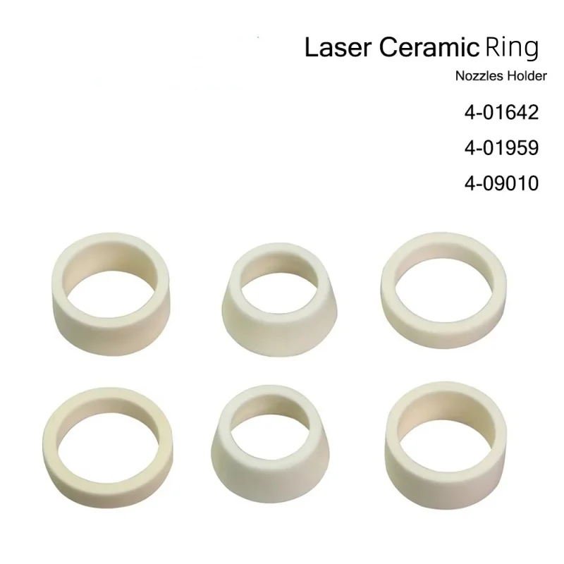 

Laser Ceramic Ring Nozzles Holder 4-01642 4-01959 4-09010 Ceramic Laser Ring for Fiber Cutting Machine