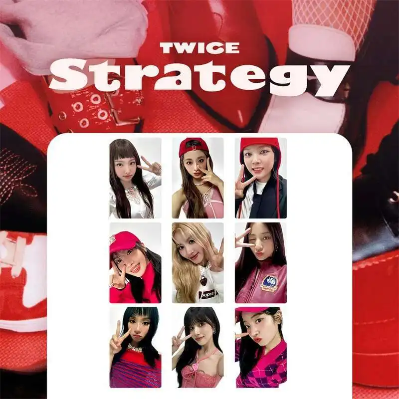 9 قطعة/setTwice 14th ألبوم صغير LOMO بطاقة استراتيجية HD بطاقة الصور نايون سانا مومو جيهو بطاقة بريدية جامع بطاقة فتاة هدية TZUYU