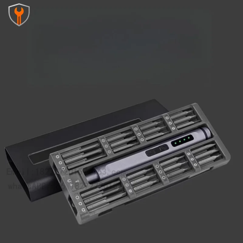 Multifunctional 50-in-1 precision electric screwdriver, high battery life, rechargeable screw batch set