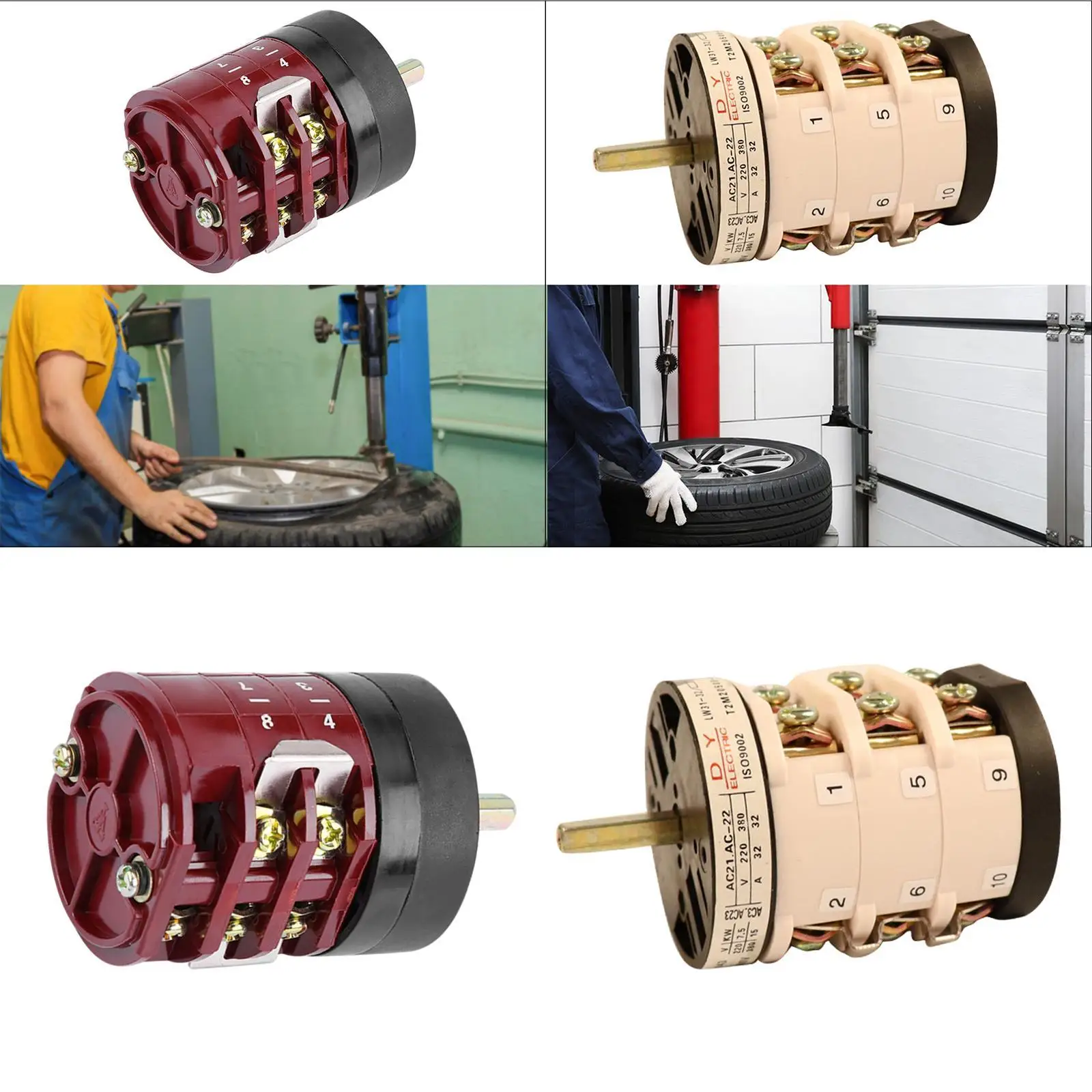 

32A Простая установка переключателя машины для разборки шин Педальный переключатель поворотного стола