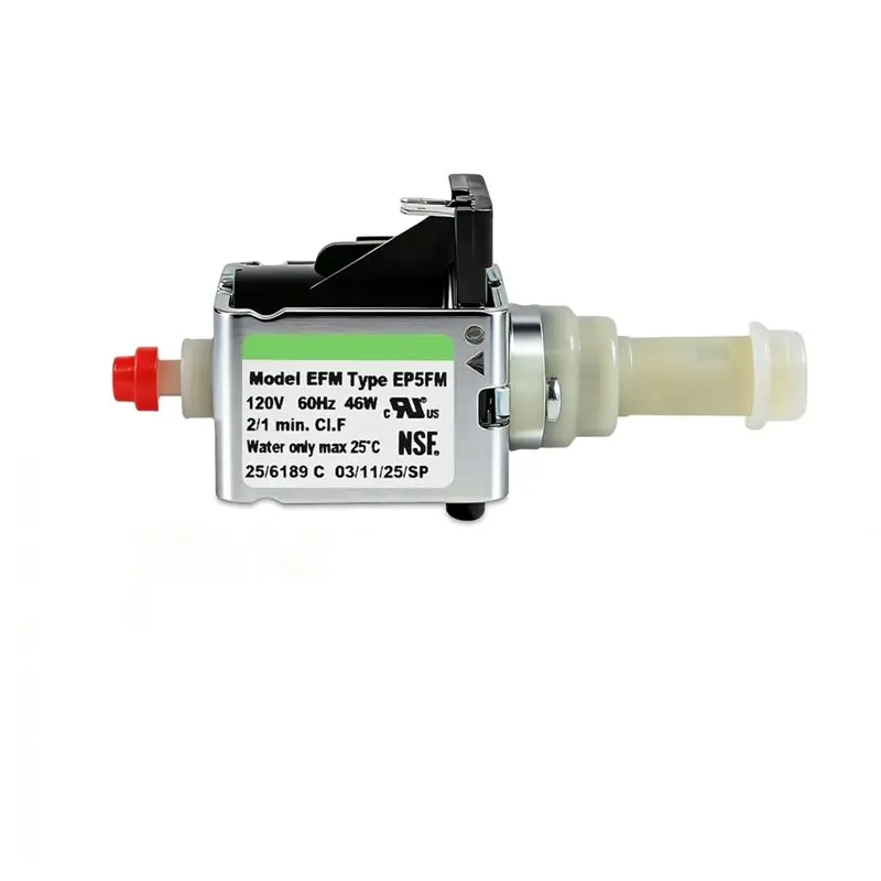 VOFUN-Coffee Machine Water Pump EP5FM Solenoid Valve Pump Parts For ULKA Pressure Max 15 Bar 120V 60Hz 46W Wide