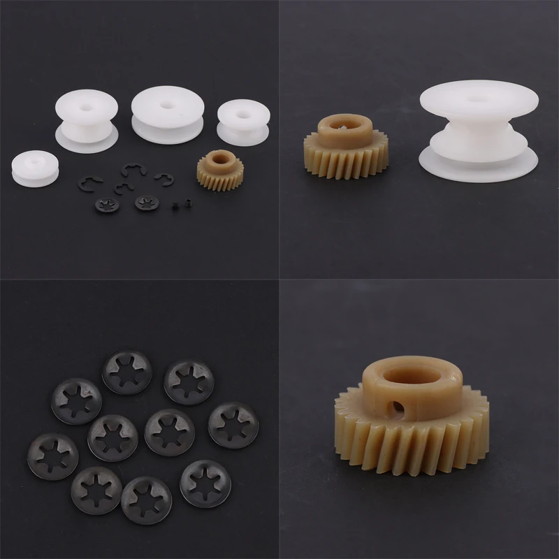 

1/10 шт., детали для крановой машины, комплект деталей для микропереключателя, веревка для крана, шестерня, детали для крановой машины