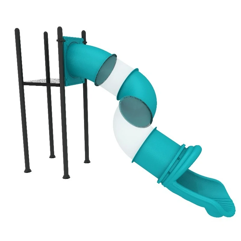 High quality plastic tube slide for outdoor playground for children outdoor playground equipment