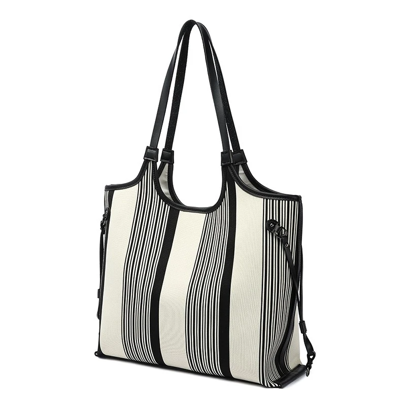 

Nesitu High Quality Vintage Canvas Fashion Large Capacity A4 Shopping Women Shoulder Bag Handbag Purse Lightweight M7022