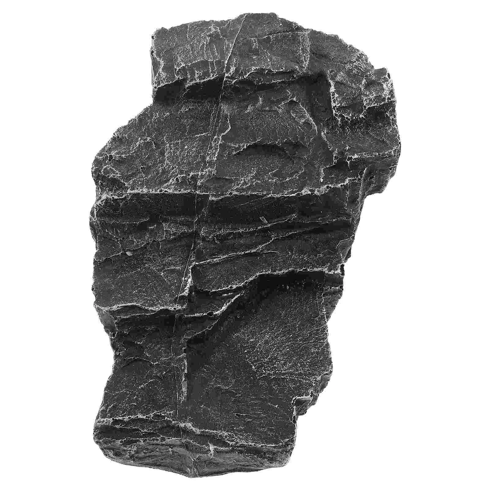 Turtle Terrace Landscaping Decoration Tank Decorations Resin Platform Rock Accessories Basking