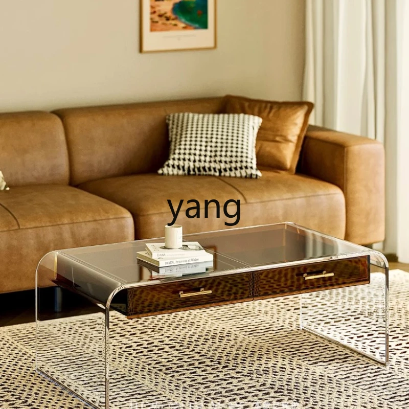 

Lzr tea table minimalist small table light luxury high-end small coffee table