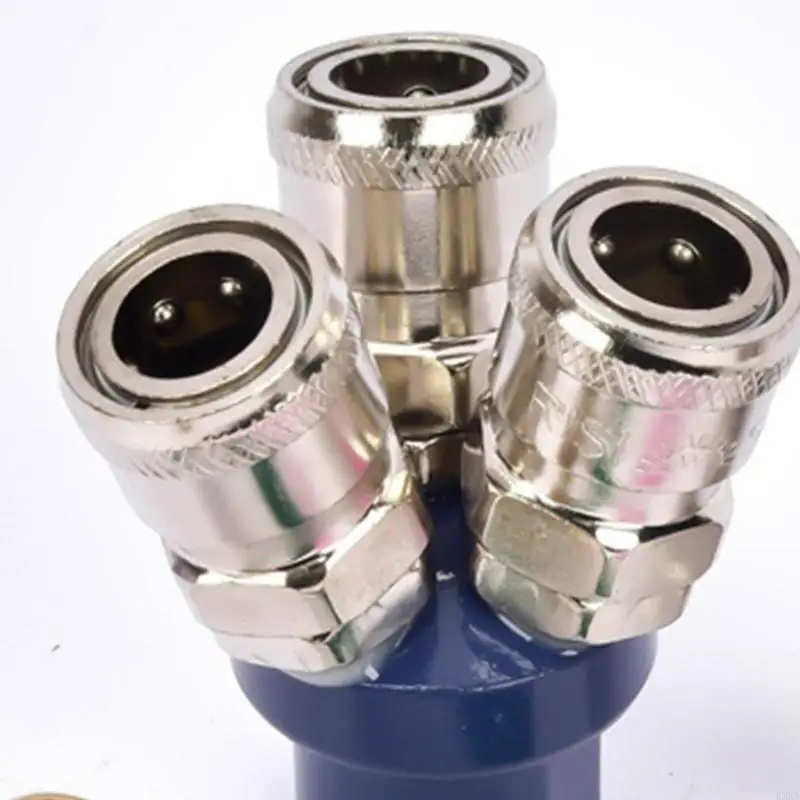 KXRA Industrials Força Metal Round 3way Connector C Tipo Triple Junctions Plugues