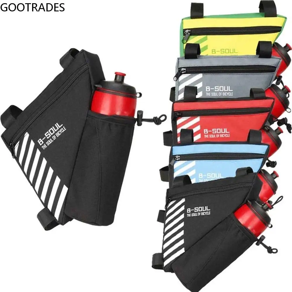 

Bicycle Bag Bicycle Accessories Frame Bag Seat Rear Tool Pouch Triangle Bicycle Bag Bike Saddle Storage Bag Water Bottle Bag