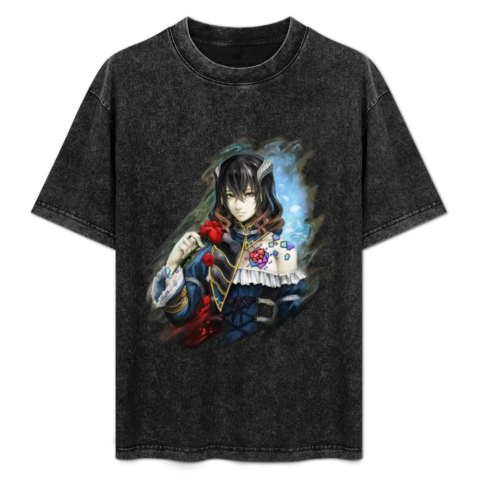 

Miriam bloodstained ritual of the night T-Shirt Casual Street Style Short Sleeve Tee