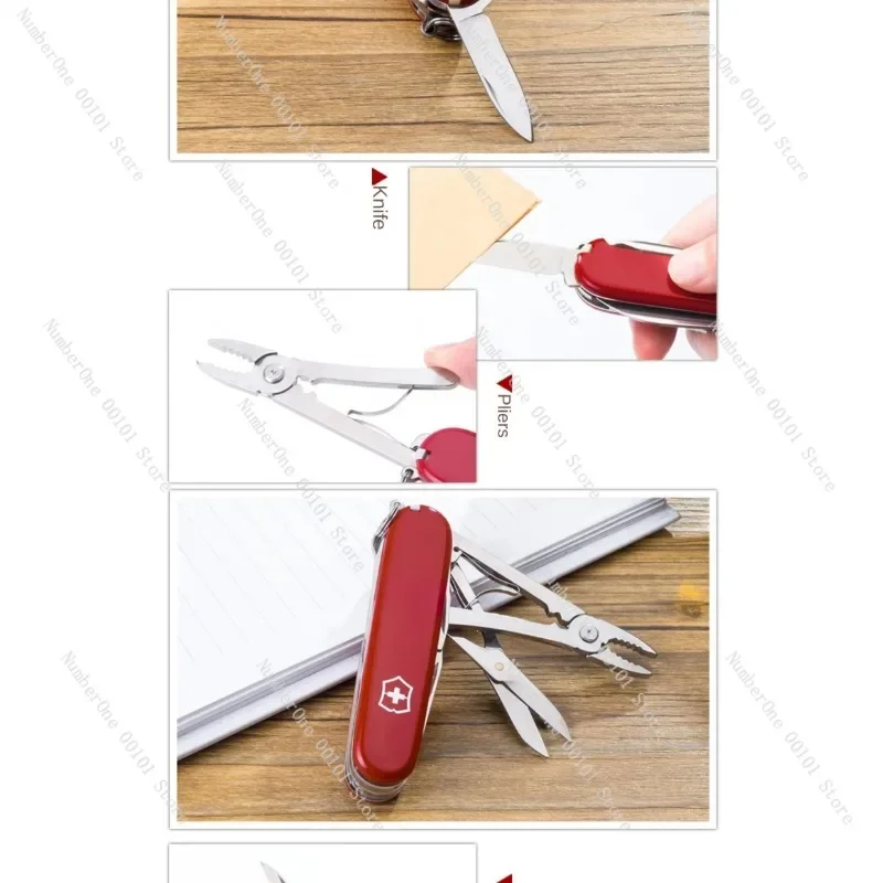 سكين رقيب، 1.4723 مصلح فاخر 91 ملم أداة محمولة متعددة الوظائف أصلية، سكين قابل للطي #5