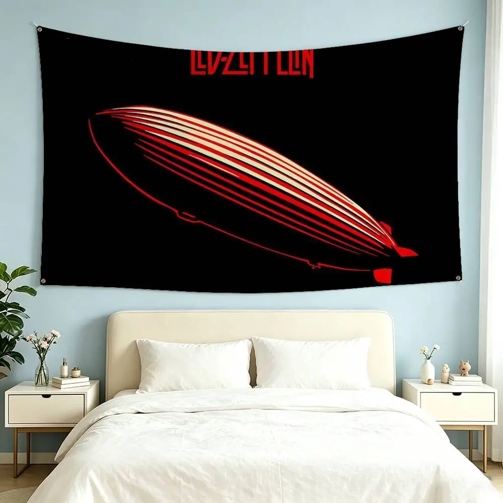 Led Z-Zeppelin K  Flag Suitable For Party Club Outdoor Interior Wall Decoration Banner Fans Gift